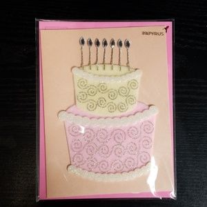 SOLD Papyrus Birthday Cake Greetings Card